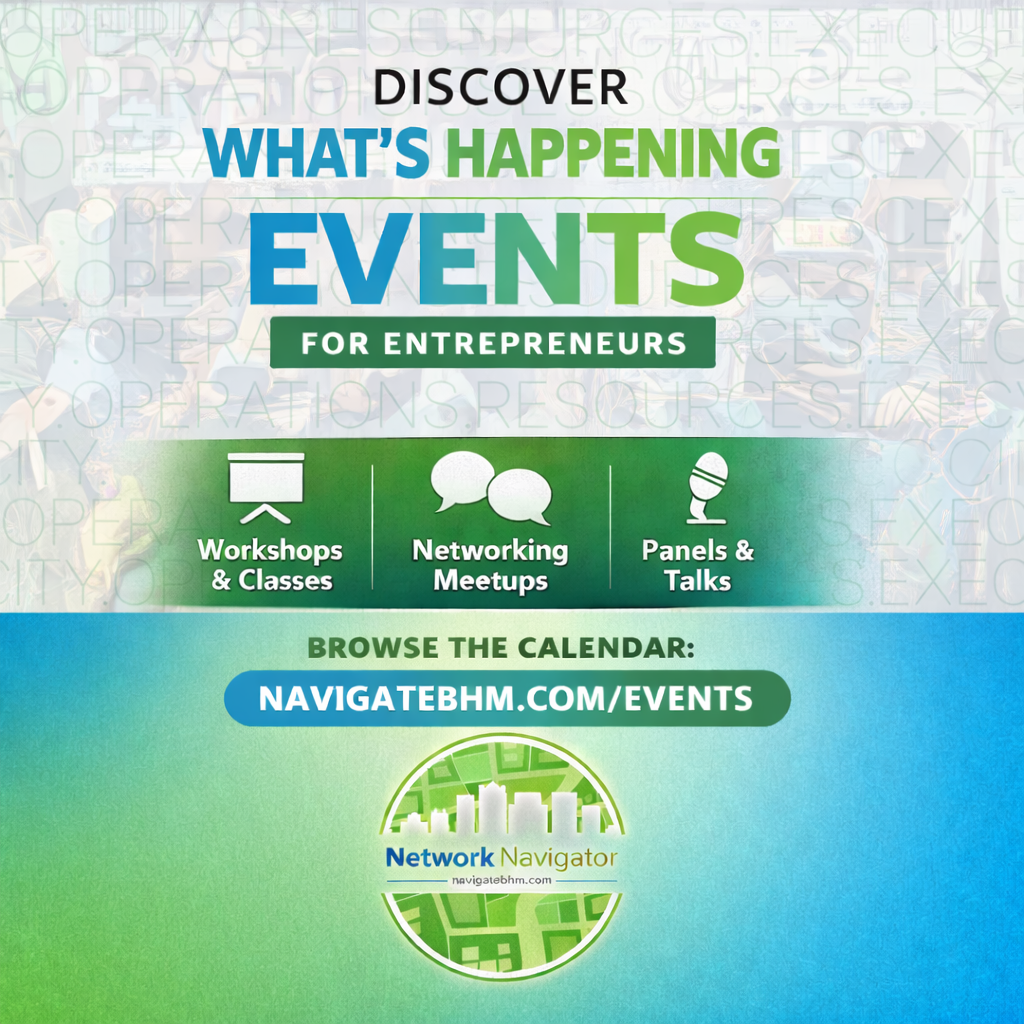 Discover What's Happening - Events for Entrepreneurs. Browse the Calendar at Network Navigator.com/events